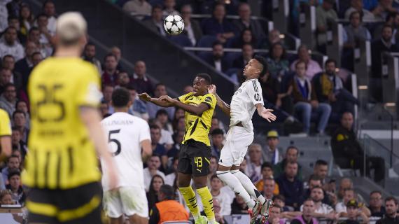 Descanso: Real Madrid - Borussia Dortmund 0-2