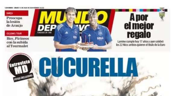 Cucurella a Mundo Deportivo: "Si ganamos me tiño de rojo"