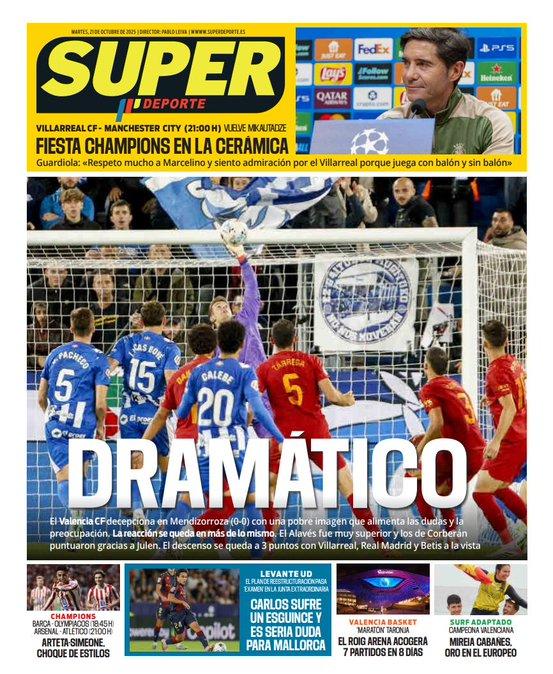 Superdeporte: "Dramático"