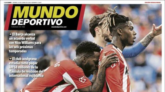 Mundo Deportivo, Ed.Vizcaya: "Tensa espera"