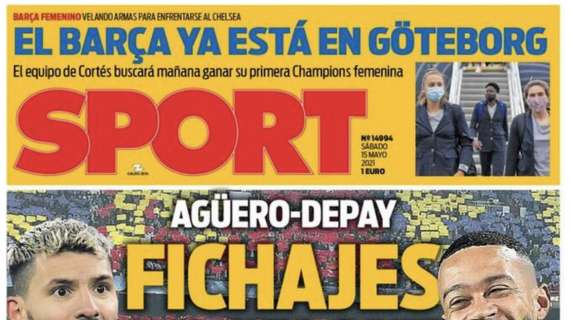 Sport: "Agüero - Depay, fichajes de ataque"