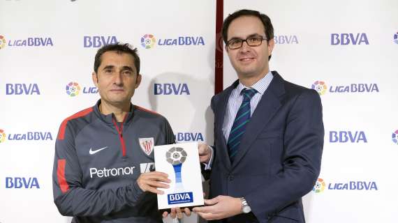 Ernesto Valverde, 'Premio BBVA' al mejor entrenador del mes de noviembre