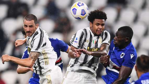 Italia, la Juventus golea a la Sampdoria