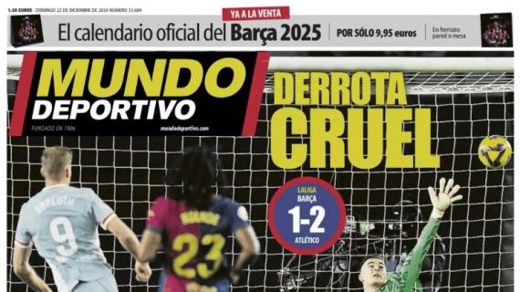 Mundo Deportivo: "Derrota cruel"