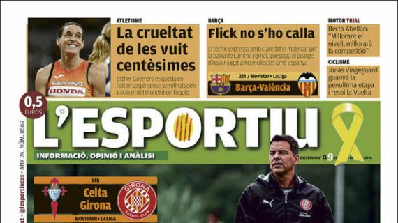 L'Esportiu, Ed.Girona: "La hora del cambio"
