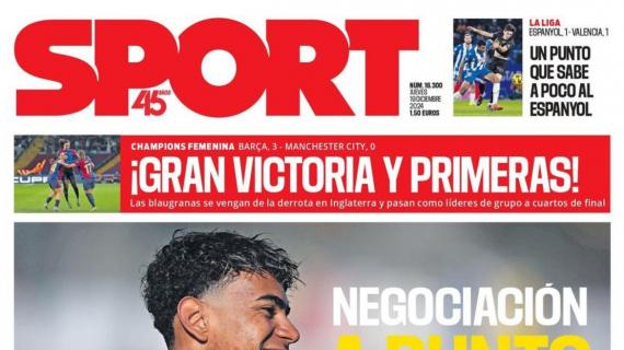 Sport: "Negociación a punto"