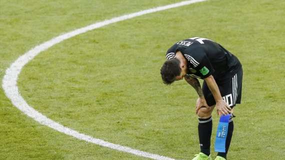 Descanso: Argentina - Croacia 0-0