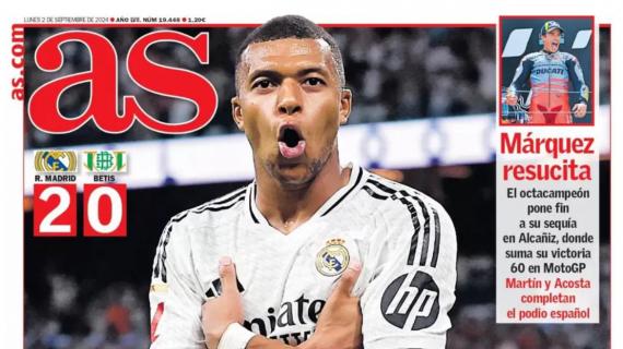 As: "Mbappé ya está aquí"