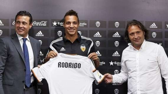 Rodrigo: "Queremos devolver al Valencia al sitio que le corresponde"