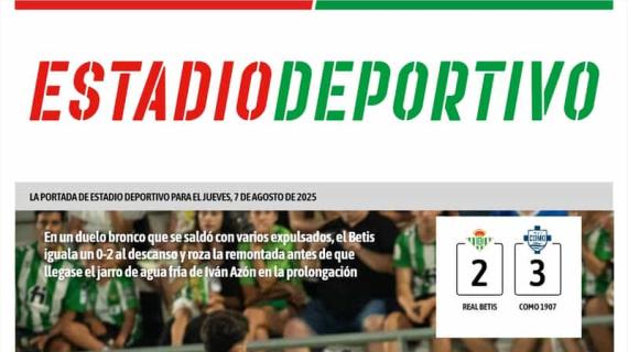 Estadio Deportivo: "Lo roza"