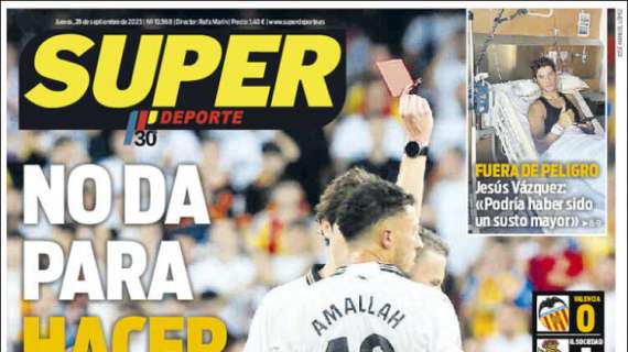 Superdeporte: "No da para hacer más"