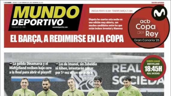 Mundo Deportivo, Ed.Guipuzcoa: "¿Quién dijo miedo?"