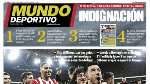 Mundo Deportivo, Ed.Vizcaya: "Desmelenados"