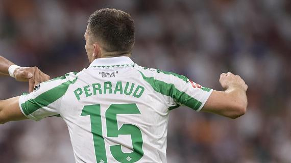 Real Betis-Chelsea, a escena James y Perraud (1-0)