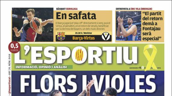 L'Esportiu: "Flors i violes"