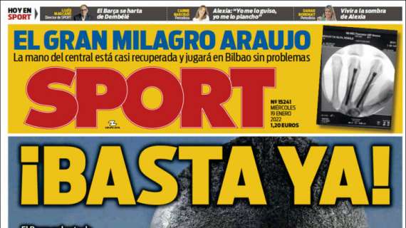 Sport: "Basta ya"