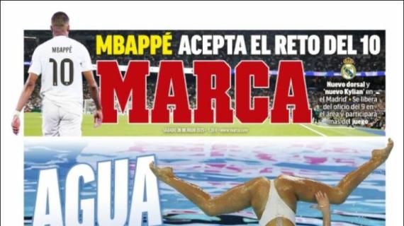 Marca: "Mbappé acepta el reto del 10"
