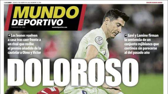 Mundo Deportivo, Ed.Vizcaya: "Doloroso"