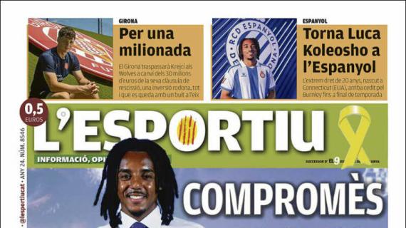 L'Esportiu: "Comprometido"