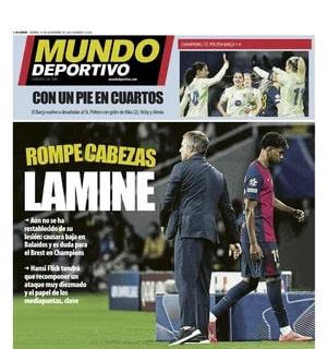 Mundo Deportivo: "Rompecabezas Lamine"