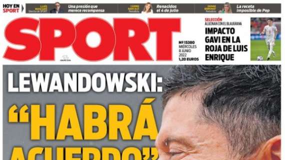 Sport, Lewandowski: "Habrá acuerdo"