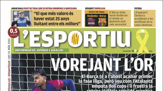 L'Esportiu: "Rozando el oro"