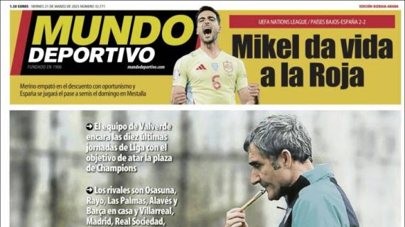 Mundo Deportivo, Ed.Vizcaya: "Tramo decisivo"