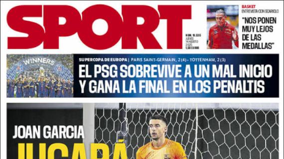Sport: "Joan Garcia jugará"
