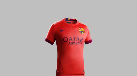 El Barça de Luis Enrique vestirá de carmesí en su segunda equipación