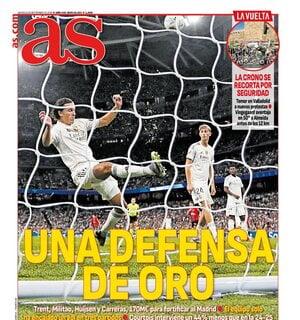 As: "Una defensa de oro"
