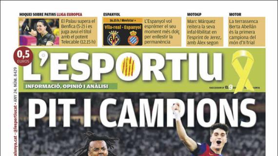 L'Esportiu: "Pit i campions"