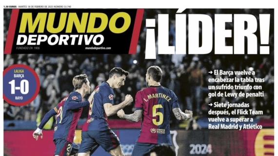 Mundo Deportivo: "¡Líder!"