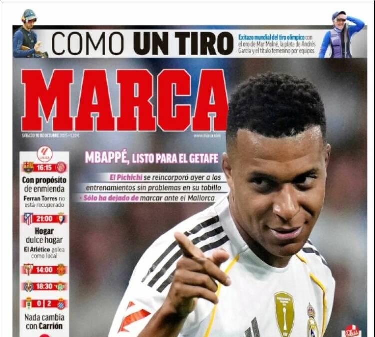 Marca: "Aquí está"