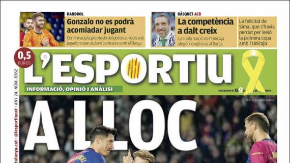 L'Esportiu: "En el sitio"