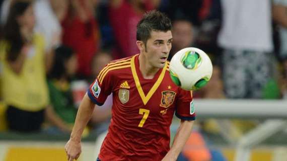 David Villa contento con poder ser de nuevo convocado por España