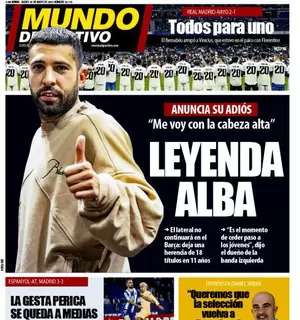 Mundo Deportivo: "Leyenda Alba"