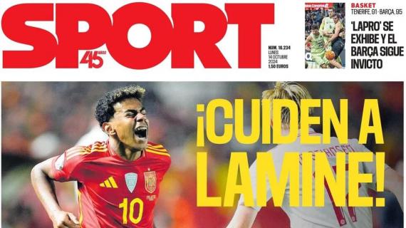 Sport: "Cuiden a Lamine"