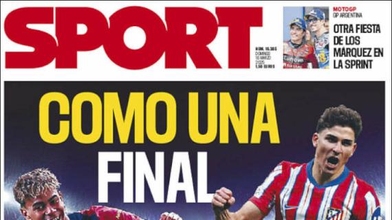 Sport: "Como una final"