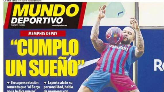 Mundo Deportivo: "Cumplo un sueño"