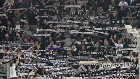 Bundesliga, el Borussia Mönchengladbach empata en Frankfurt