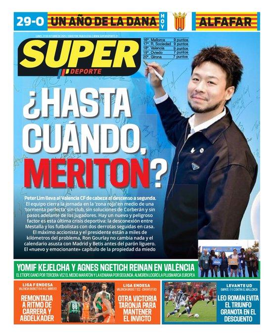 Superdeporte: "¿Hasta cuándo, Meriton?"