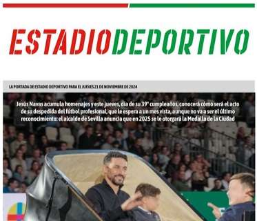 Estadio Deportivo: "Todo es poco"