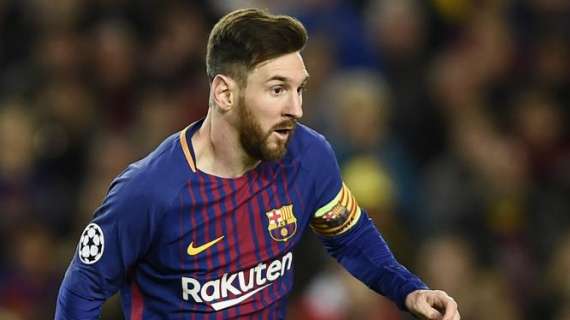 Messi convierte su segundo gol particular ante el Levante (0-3)