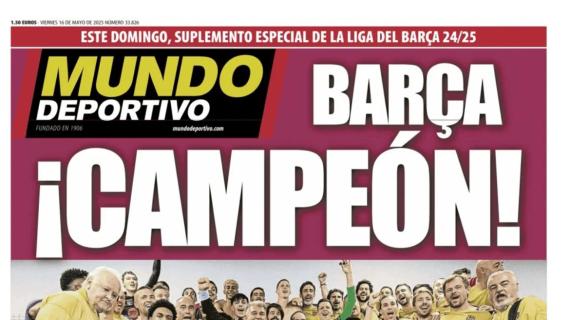 Mundo Deportivo: "Barça campeón"