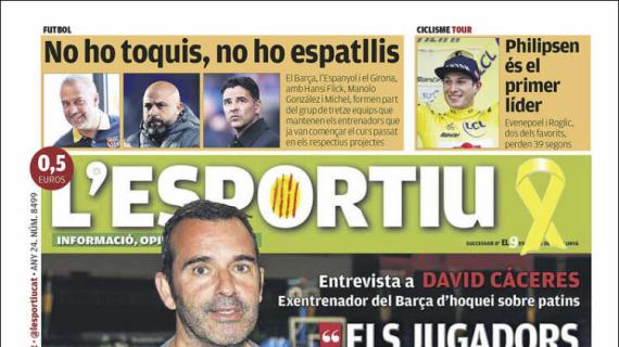L'Esportiu: "No lo toques, no lo rompas"