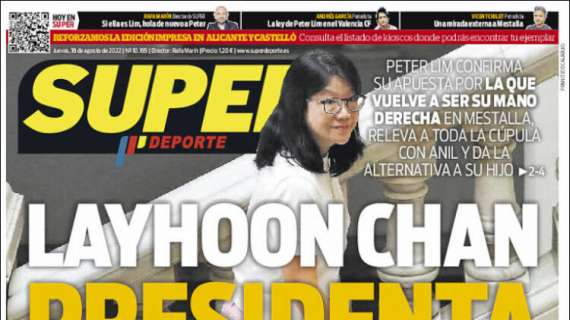 Superdeporte: "Layhoon Chan, presidenta"