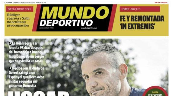 Mundo Deportivo, Ed.Guipúzcoa: "Hogar, dulce hogar"