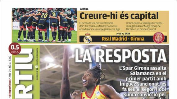 L'Esportiu, Ed.Girona: "Creer es capital"