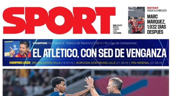 Sport: "Lamine, rendido a Flick"