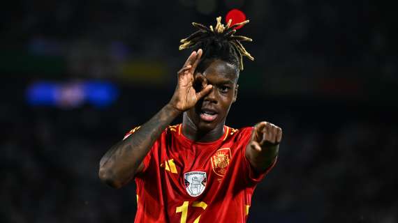 Nico Williams adelanta a España frente a Inglaterra (1-0)